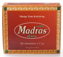 Madras 100 Σακουλάκια Μαύρο Τσάι Κεϋλάνης